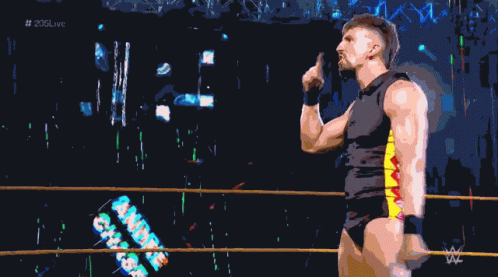 Andre Chase Entrance GIF - Andre Chase Entrance Wwe GIFs