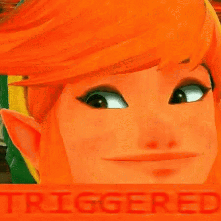 Triggered Nintendo GIF - Triggered Nintendo Botw GIFs