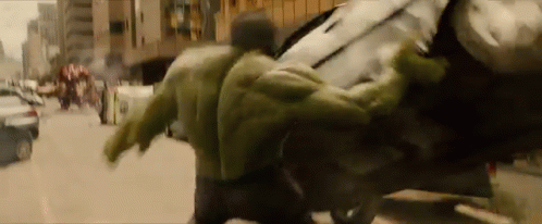 Hulk Vs Hulkbuster GIF - Avengers Two Age GIFs