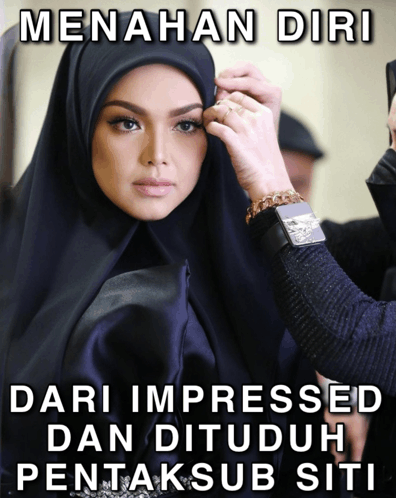 Siti Nurhaliza Menahan Diri GIF - Siti Nurhaliza Menahan Diri Taksub GIFs