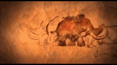 Mammoth Cave Painting GIF - Mammoth Cave Painting Mamute GIFs