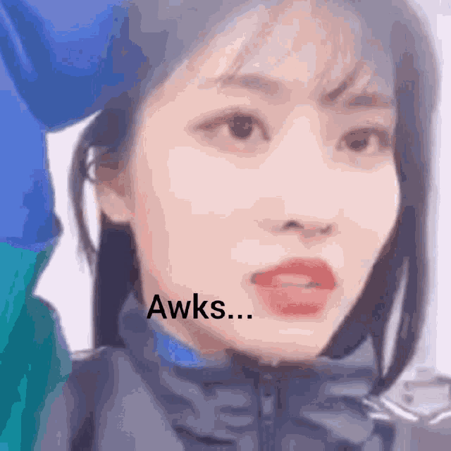 Awks Momo Awks GIF - Awks Momo Awks Twice Momo GIFs