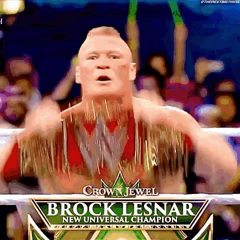 Brock Lesnar Universal Champion GIF - Brock Lesnar Universal Champion Wwe GIFs