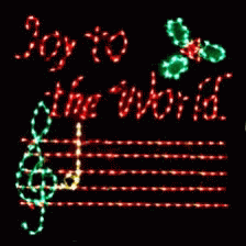Joy To The World Christmas Music GIF