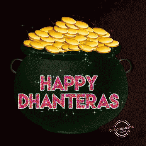 Happy Dhanteras Coin GIF - Happy Dhanteras Coin Prosperous GIFs