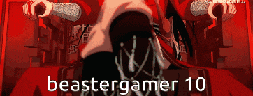a red background with the words beastergamer 10