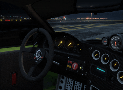 the inside of a car with a dashboard that says reddy enterprises