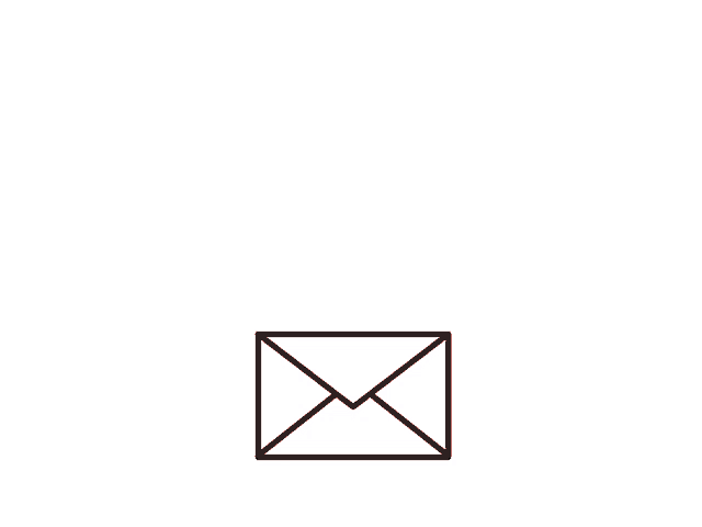 a bunch of red hearts are coming out of a envelope