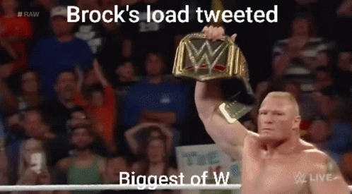 Brock Lesnar Brocks Load GIF - Brock Lesnar Brocks Load Mmamindset GIFs
