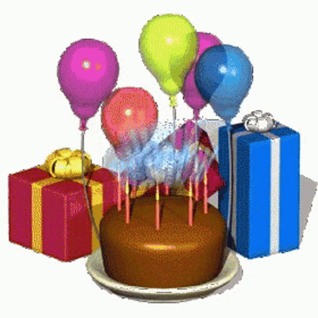 Happy Birthday Gifts GIF - Happy Birthday Gifts Cake GIFs
