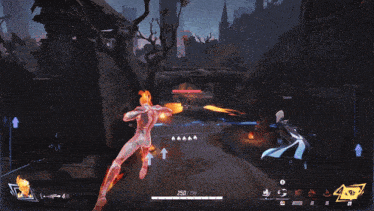 a screenshot of a video game with a score of 197 points