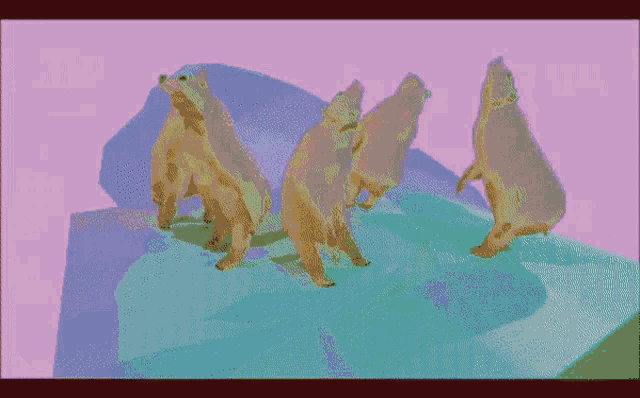 a cartoon of a group of animals with the words " come to ackhead " above them