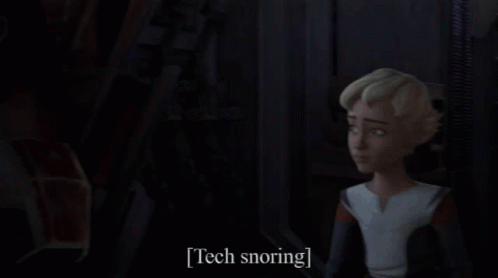 Tech Snoring The Bad Batch GIF - Tech Snoring The Bad Batch Star Wars GIFs
