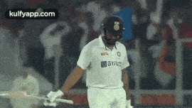 Rohit Played Delightful Knock In This  Test Series-virat Kohli.Gif GIF - Rohit Played Delightful Knock In This Test Series-virat Kohli Trending Cricket GIFs