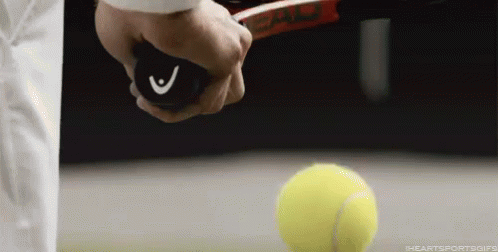 Gearing Up For The Serve GIF - Tennis GIFs