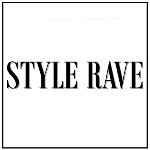 four women are standing next to each other wearing different outfits and the word style rave is on the bottom
