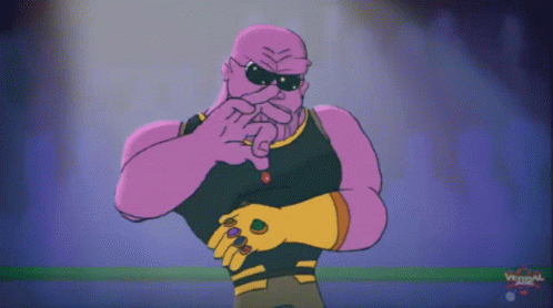 Verbalase Patrick Vs Thanos GIF