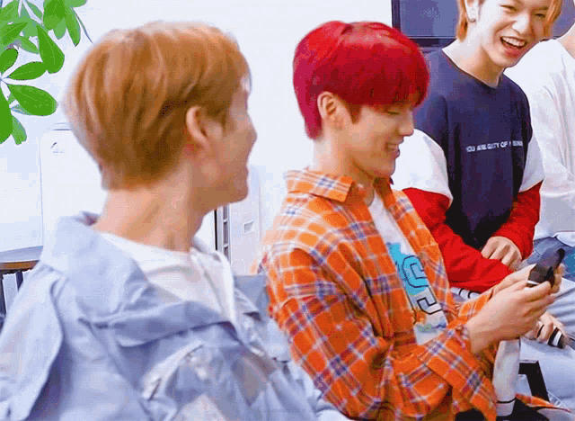 a man with red hair wears a shirt that says you are a city of dreams
