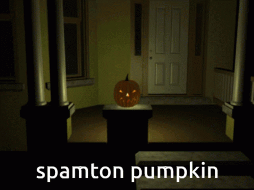 Spamton Pumpkin GIF - Spamton Pumpkin Deltarune GIFs