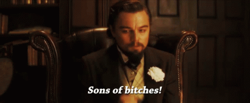 Sons Of Bitches Sobbing GIF - Sons Of Bitches Sobbing Django GIFs