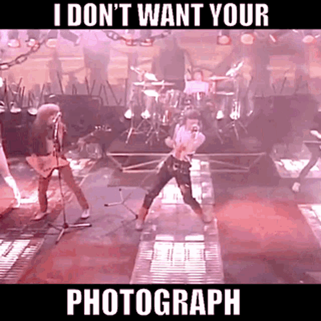 Def Leppard Photograph GIF - Def Leppard Photograph I Dont Want Your GIFs