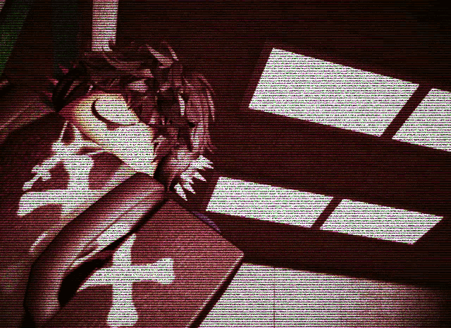 a picture of a person with a cross on it