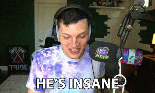 Hes Insane Nickatnyte GIF - Hes Insane Nickatnyte He Is Crazy GIFs