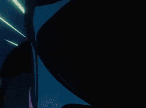 a close up of a cartoon character 's face