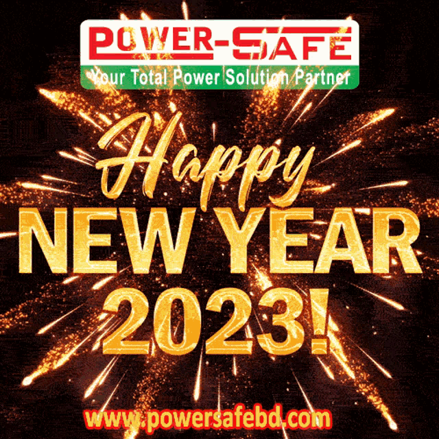 a poster that says happy new year 2023 on it