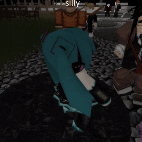 a cartoon character with the word silly on the bottom right