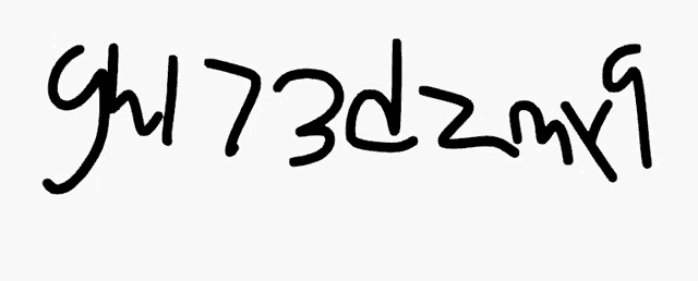 a white background with black writing that says ' ghi73dzmxi '