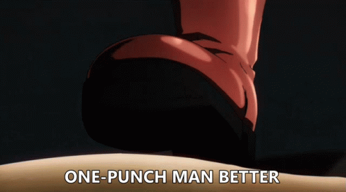One Punch Man Saitama GIF - One Punch Man Saitama One Punch Man Better GIFs