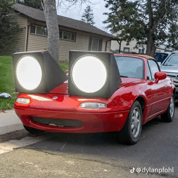 Miata Headlights GIF - Miata Headlights Miata GIFs