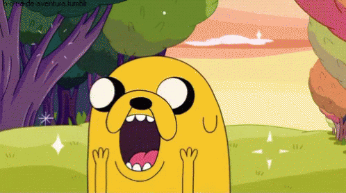Jake Adventure Time GIF - Jake Adventure Time Amazed GIFs