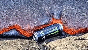 Monster Energy Drink Lava GIF