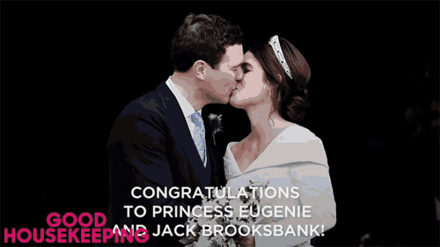 congratulations to princess eugenie and jack brookbank