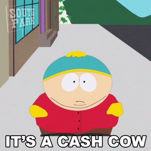 Its A Cash Cow Eric Cartman GIF - Its A Cash Cow Eric Cartman South Park GIFs