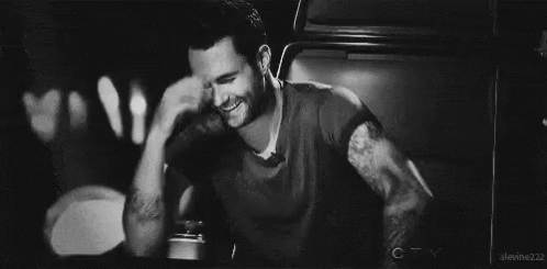 The Voice Adam Levine GIF - The Voice Adam Levine Laughing GIFs