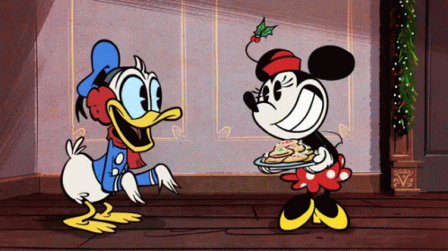 Donald Duck Minnie Mouse GIF