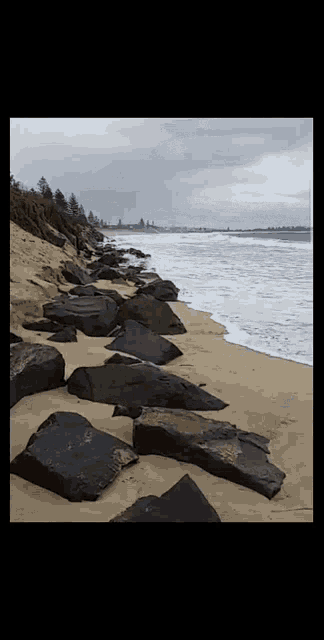 Ocean Beach GIF - Ocean Beach Rocks GIFs