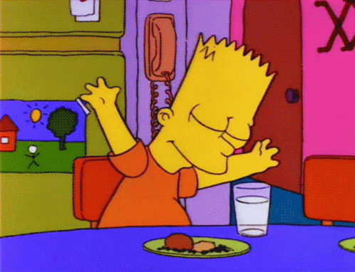 Hallelujah The Simpsons GIF - Hallelujah The Simpsons Bart Simpson GIFs