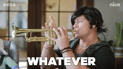 Whatever Trumpet GIF - Whatever Trumpet I Dont Care GIFs