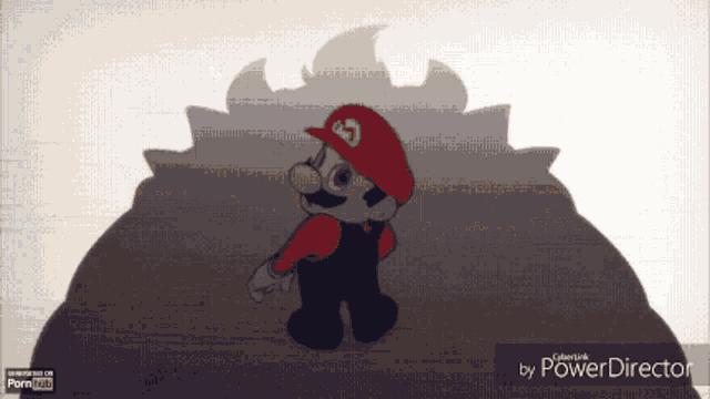 Mario Bowsette GIF - Mario Bowsette Scared GIFs