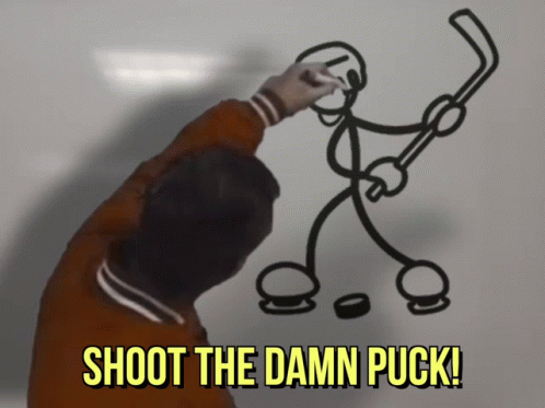 Doug Maclean Shoot The Puck GIF - Doug Maclean Shoot The Puck Shoot The Damn Puck GIFs