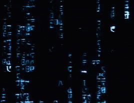Matrix Text Blue GIF - Matrix Text Blue GIFs
