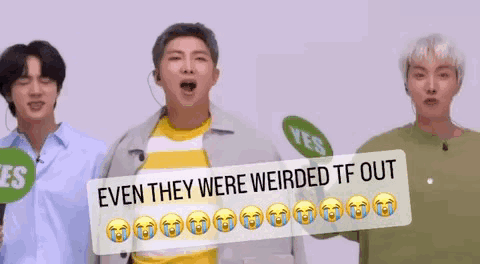 Bts Weirded Tf Out GIF - Bts Weirded Tf Out J Hope GIFs