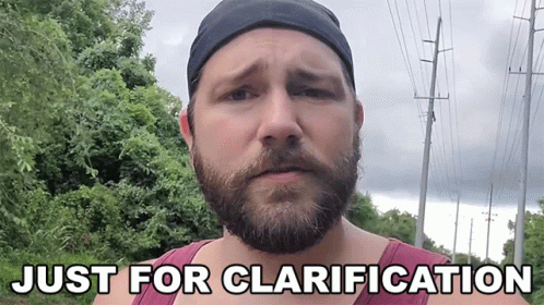 Just For Clarification Michael Kupris GIF - Just For Clarification Michael Kupris Become The Knight GIFs
