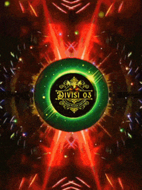 a green circle with the word divisi 03 in the center