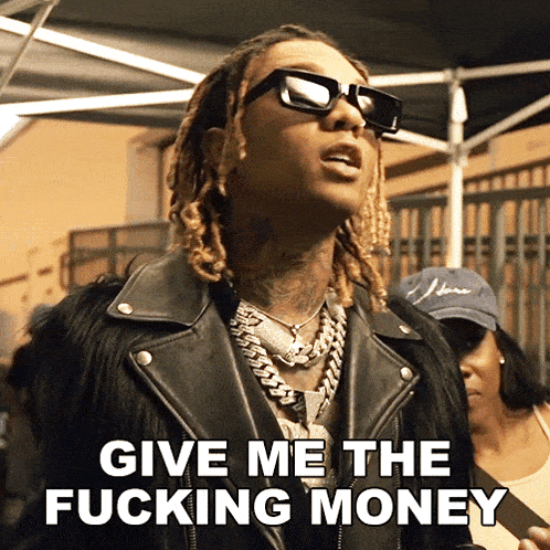 Give Me The Fucking Money Swae Lee GIF - Give Me The Fucking Money Swae Lee Hand Me The Money GIFs