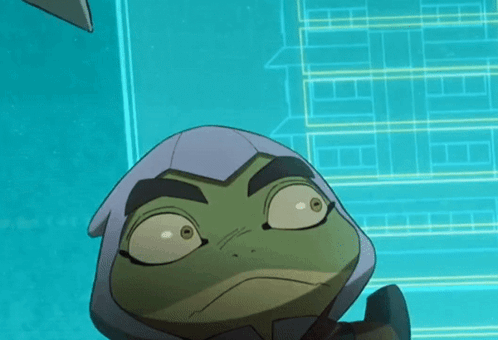 Captain Laserhawk Bullfrog GIF